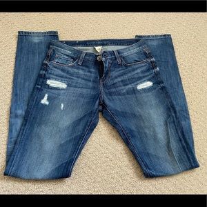 Banana Republic skinny distressed jeans